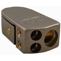 Terminale Polo Batteria + Portafusibili vetro 2/4