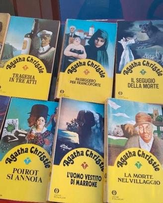 GIALLI MONDADORI AGATHA CHRISTIE MARPLE,POIROT
