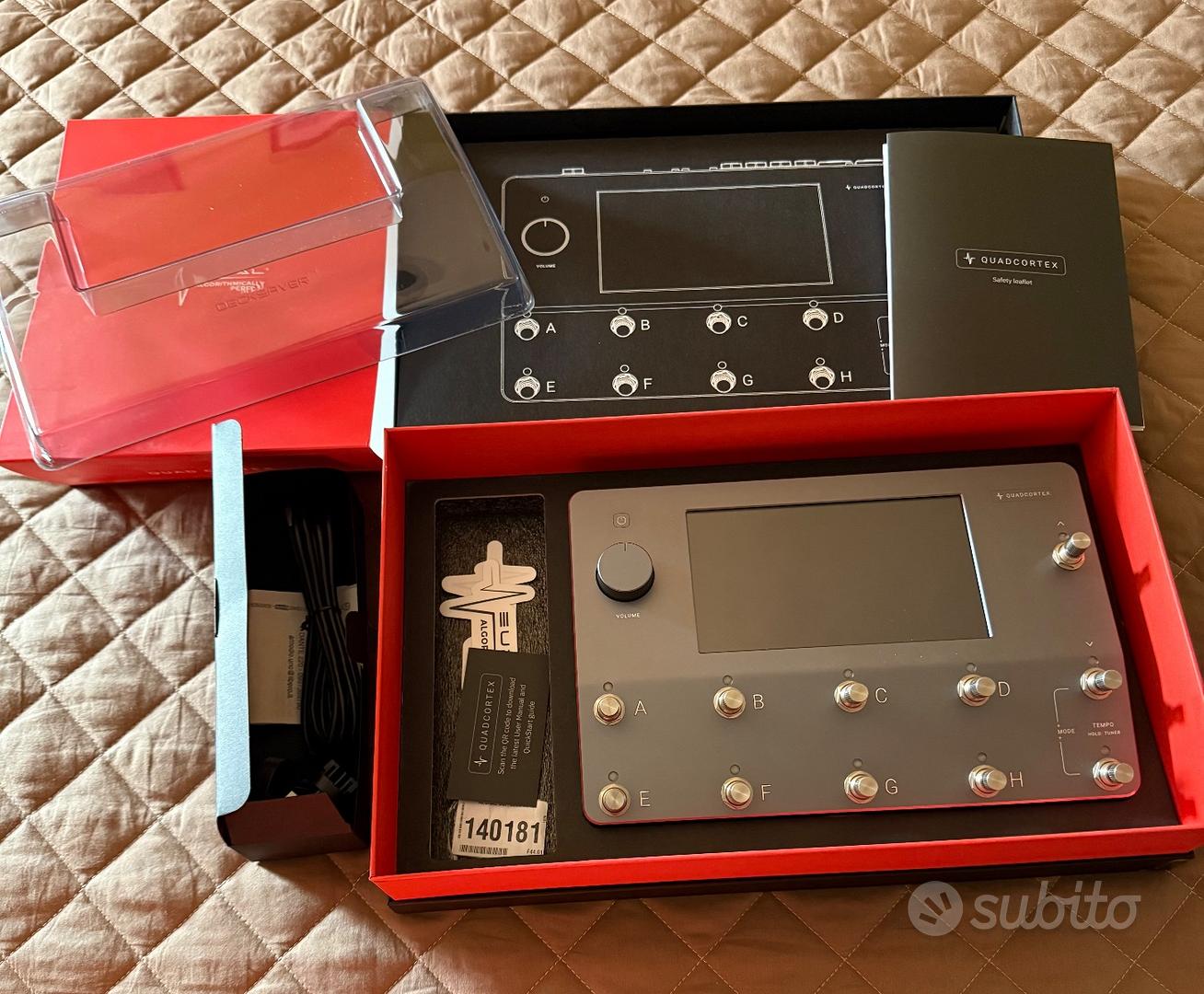 Neural DSP QUAD CORTEX CON DECKSAVER (LUGLIO 2025) - Strumenti