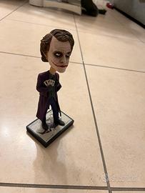 Statuina joker con testa a molla