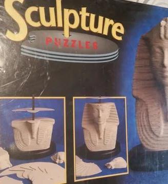 Gioco Sculpture Puzzle degli anni '90 nuovo