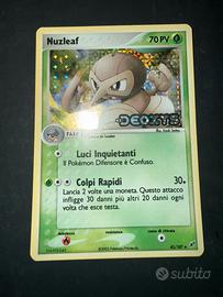 Nuzleaf stamped Deoxys