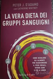 libro "La vera dieta dei gruppi sanguigni'