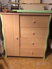 cassettiera/fasciatoio