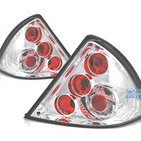 FANALI PER FORD MONDEO MK3 00-07 FONDO CROMATO