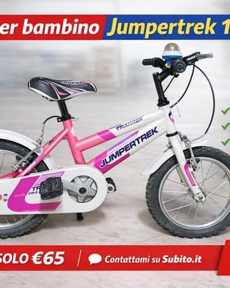 Bicicletta per bambina Jumpertrek 16” – ottime con