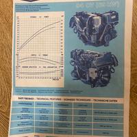 Motore per imbarcazione Vm 494 100 cv