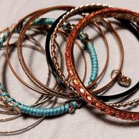 BRACCIALI A CERCHIO INDIANI VINTAGE