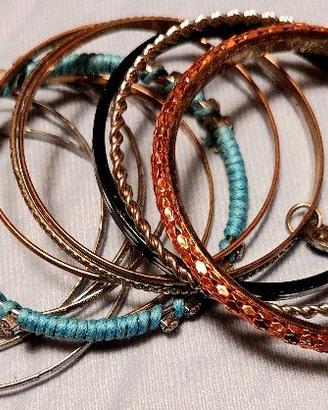 BRACCIALI A CERCHIO INDIANI VINTAGE