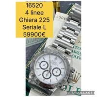 ROLEX DAYTONA 16520 4linee ghiera 225