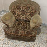 poltrona vintage dallo stile classico e raffinato