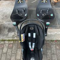 Ovetto Cybex piu due basi isofix