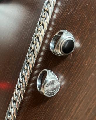 Bracciale anelli