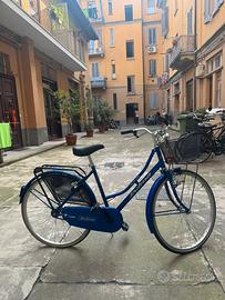 Bicicletta donna DELMA Liberty blu – Made in Italy