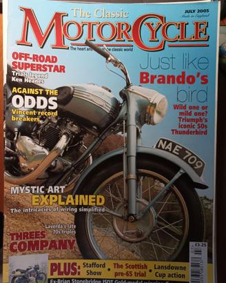 rivista THE CLASSIC MOTORCYCLE numero 7 anno 2005