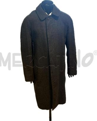 CAPPOTTO UOMO GRIGIO LANA LANVIN