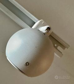 3 faretti LED GU10 regolabili