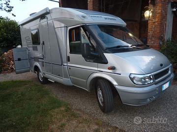 camper semi integrale hymer 522