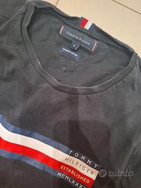 maglietta maniche lunghe tommy hilfiger taglia M