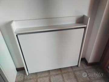 scrivania retrattile salvaspazio