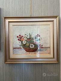 Quadro Dipinto Floreale (Romolo Bocca)