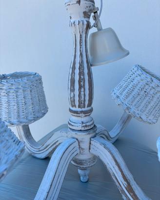 Lampadario shabby
