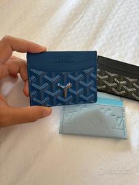portacarte goyard e lv