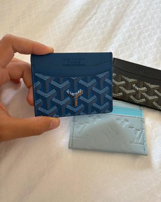 portacarte goyard e lv