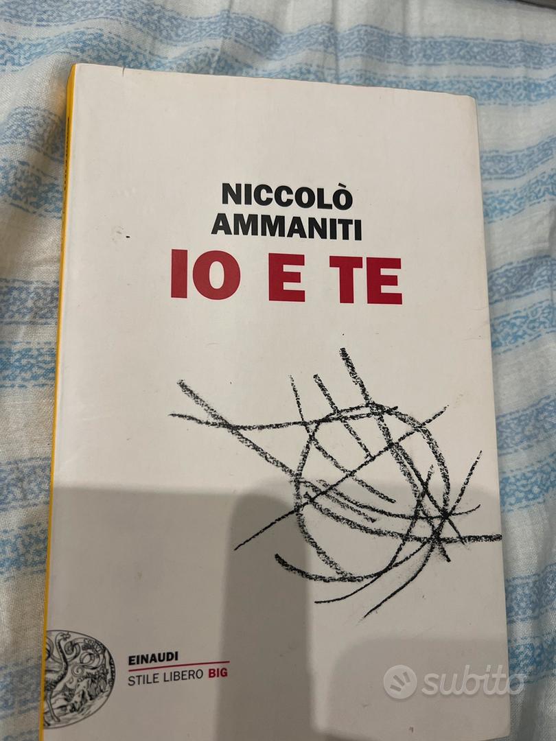 Libro “Io e Te” di Niccolò Ammaniti - Libri e Riviste In vendita a Napoli