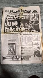 Gazzetta scudetto Juve 1995