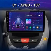 RADIO ANDROID C1 AYGO 107 CITROEN TOYOTA PEUGEOT 