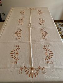Tovaglia ricamata vintage