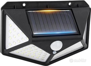 GRIFEMA Faretto LED solare da esterno con sensore