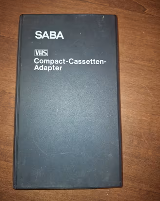 saba adattatore per cassette VHS