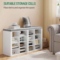 Scarpiera in legno bianca nuova imballata