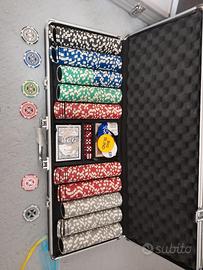 Valigetta 500 Fiches per Poker