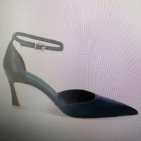 decollete open shank blu