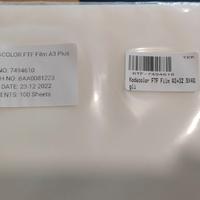 Kodak kodacolor FTF (Film to Fabric) Film a3+