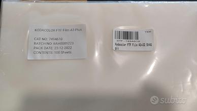 Kodak kodacolor FTF (Film to Fabric) Film a3+