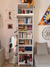 Librerie bianche moderne, singole o in coppia