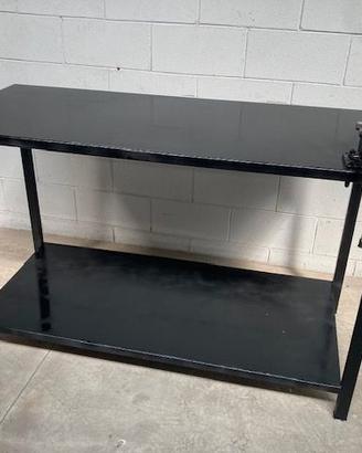TAVOLO da lavoro in FERRO Dim. 140 x 60 con MORSA