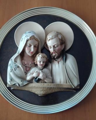 S. VENDITTI - ARTE DEVOZIONALE-SCULTURA-SACRA FAMI