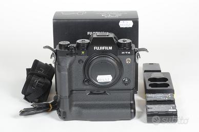 FUJI X-T4 Corpo 1400 scatti (2 batt)+BG originale