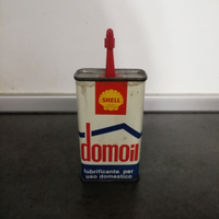 Lattina vintage Domoil Shell