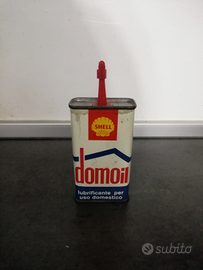 Lattina vintage Domoil Shell