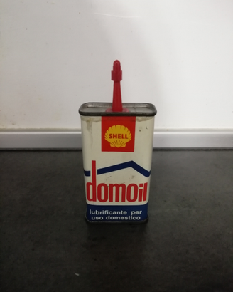 Lattina vintage Domoil Shell