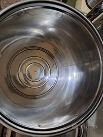 Contenitore olio acciaio inox 18/10 da 50 litri