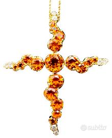 Collana con pendente in oro giallo Pasquale Bruni