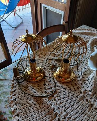 Lampade in ottone da comodino