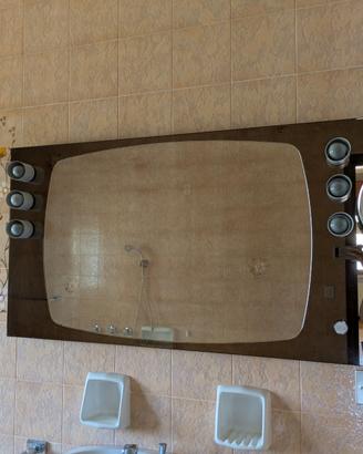 Specchio design vintage anni '70 Veca